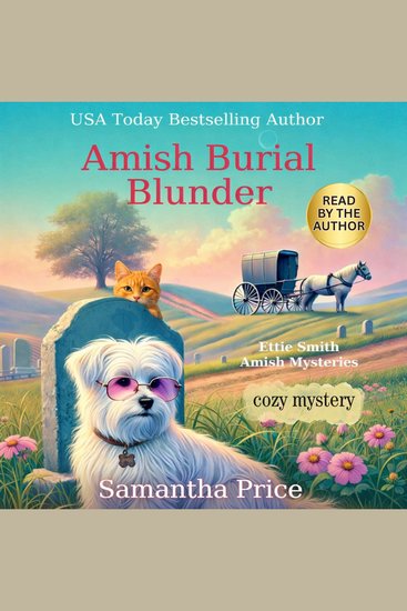 Amish Burial Blunder - Amish cozy mystery - cover
