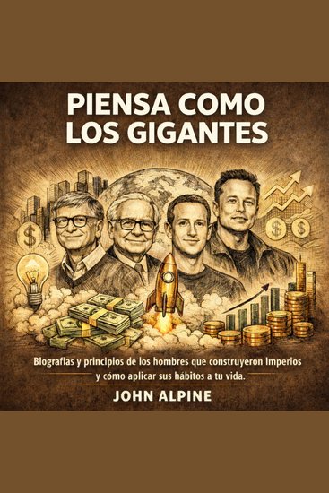 Piensa como los gigantes - Biografías y principios de los hombres que construyeron imperios y cómo aplicar sus hábitos a tu vida - cover