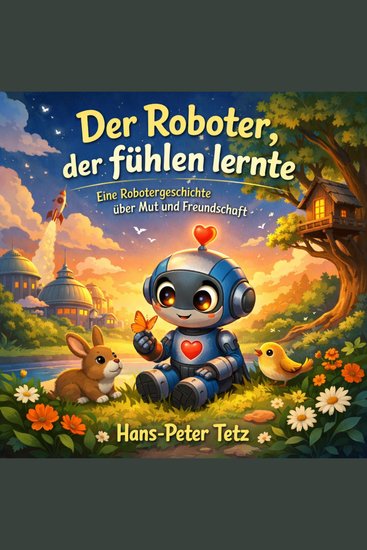 Der Roboter der fühlen lernte - Eine Robotergeschichte über Mut und Freundschaft - cover