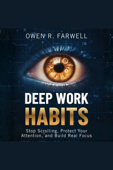 Deep Work Habits - Stop Scrolling Protect Your Attention and Build Real Focus - cover