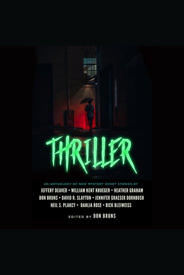 Thriller - An Anthology of New Mystery Short Stories - cover