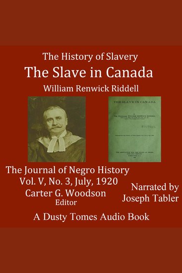 The Slave in Canada - cover