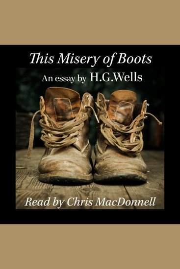 This Misery of Boots - cover