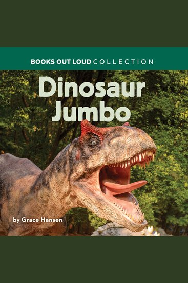 Dinosaur Jumbo - Books Out Loud Collection  - cover