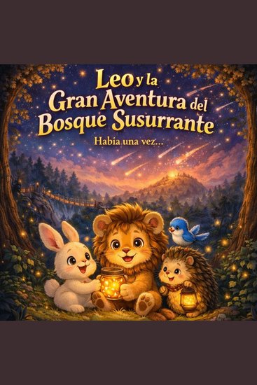 Leo y la Gran Aventura del Bosque Susurrante - Un cuento sobre la valentía la amistad y vencer los miedos - cover