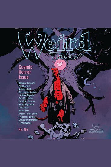 Weird Tales Magazine No 367 - cover