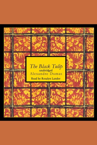 The Black Tulip - cover