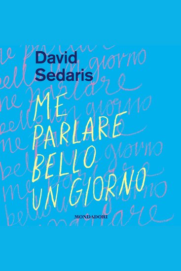 Me parlare bello un giorno - cover
