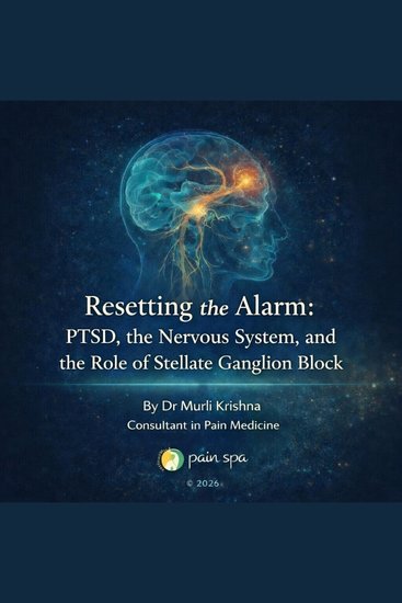 Resetting the Alarm - PTSD The Nervous System and The Role of Stellate Ganglion Block - cover