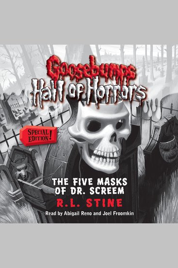Five Masks of Dr Screem The: Special Edition (Goosebumps Hall of Horrors #3) - cover