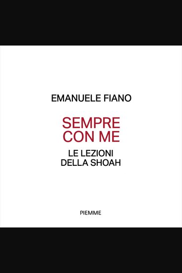 Sempre con me - Le lezioni della Shoah - cover