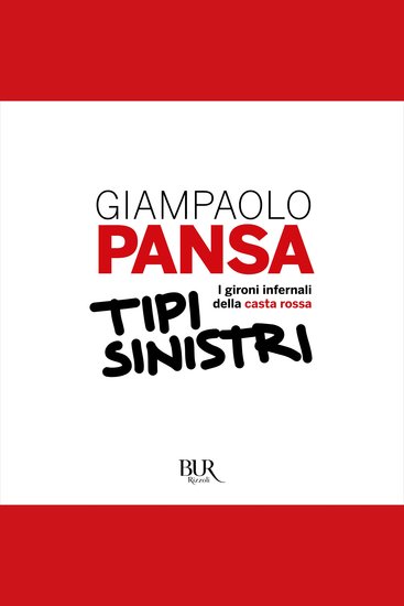 Tipi sinistri - cover