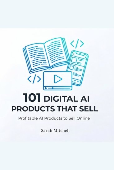 101 Digital AI Products That Sell - Profitable AI Products to Sell Online - cover