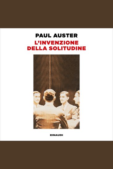 L'invenzione della solitudine - cover