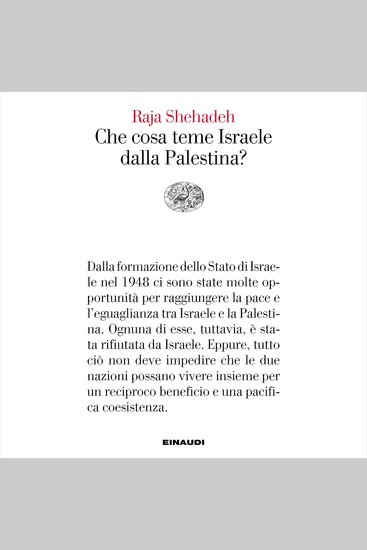 Che cosa teme Israele dalla Palestina? - cover