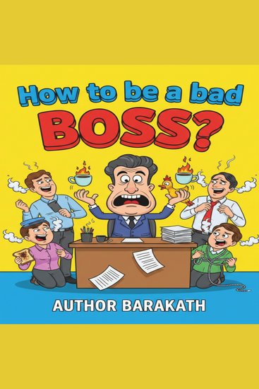 How to be a bad boss? - cover