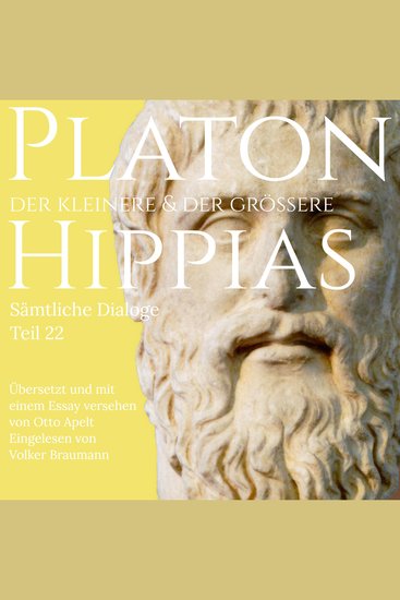 Der kleinere und der größere Hippias - cover