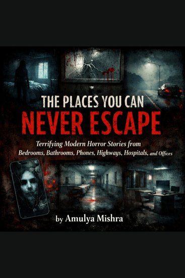 The Places You Can Never Escape - Terrifying Modern Horror Stories from Bedrooms Bathrooms Phones Highways Hospitals and Offices - cover