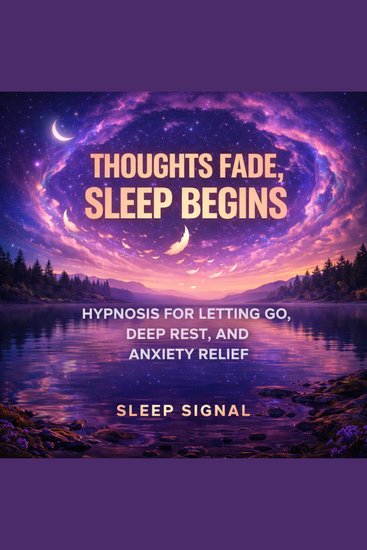 Thoughts Fade Sleep Begins - Hypnosis for Letting Go Deep Rest and Anxiety Relief - cover