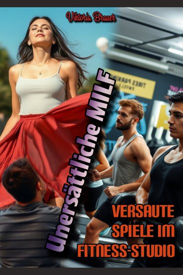 Unersättliche MILF: Versaute Spiele im Fitness-Studio - cover