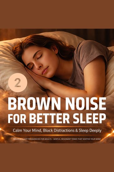 BROWN NOISE FOR BETTER SLEEP - Vol II - Calm Your Mind Block Distractions and Sleep Deeply - cover