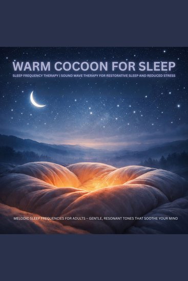 Warm Cocoon for Sleep Sleep Frequency Therapy Sound Wave Therapy for Restorative Sleep - Melodic Sleep Frequencies for Adults Gentle Resonant Tones That Soothe Your Mind - cover