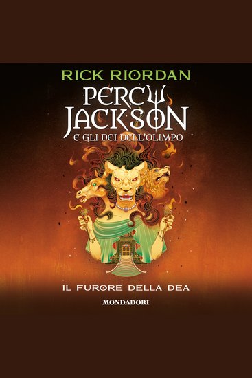 Percy Jackson e gli dei dell'Olimpo - 7 Il furore della dea - cover