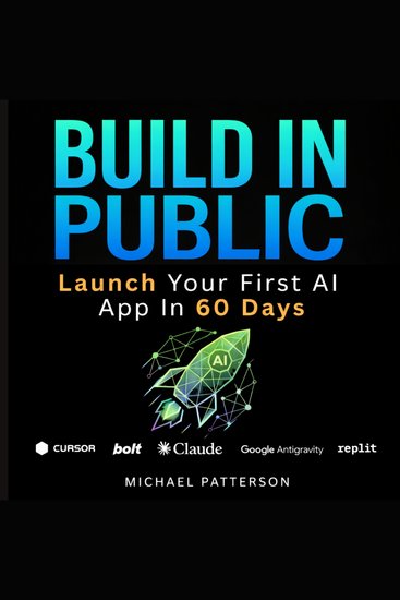 Build In Public - Launch Your First AI App in 60 Days with Claude Code Google Antigravity Cursor AI Bolt Replit or Loveable - cover