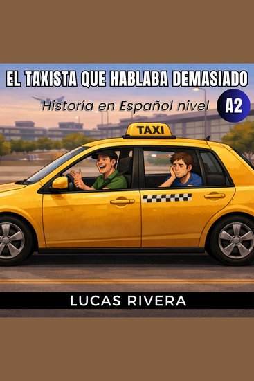 El taxista que hablaba demasiado – Historia en Español nivel A2 (Spanish Story for A2 Learners) - cover