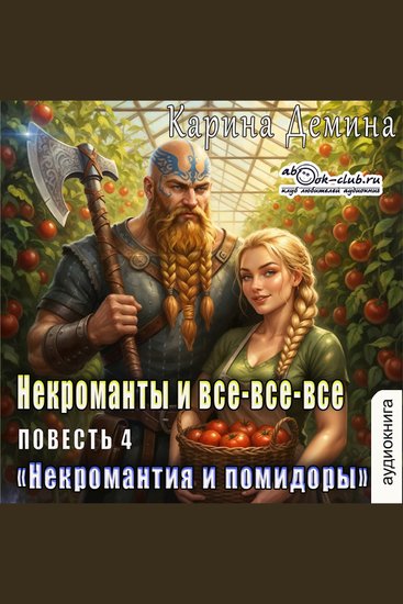 Карина Демина - Некроманты и все-все-все Некромантия и помидоры Книга 4 - Некромантия и помидоры - cover