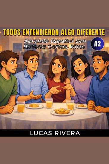 Todos entendieron algo diferente – Aprende Español con Historia Cortas Nivel A2 (Spanish Story for A2 Learners) - cover