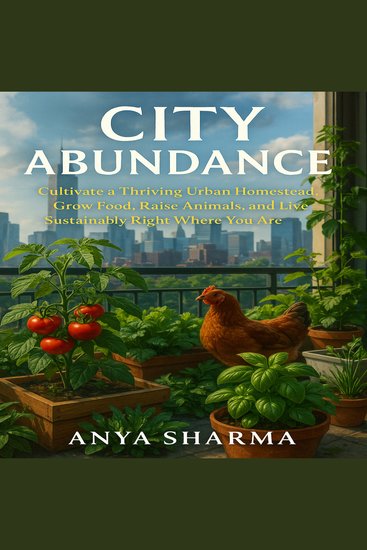 City Abundance - Cultivate a Thriving Urban Homestead Grow Food Raise Animals and Live Sustainably Right Where You Are - cover