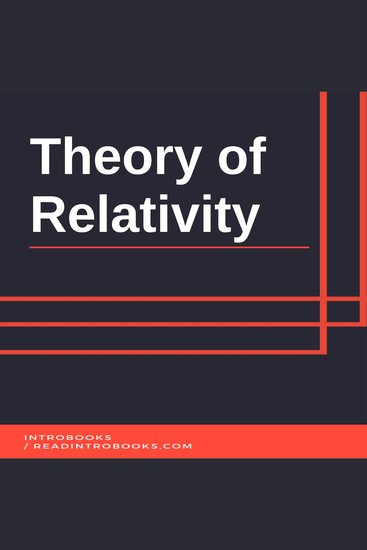Theory of Relativity - cover