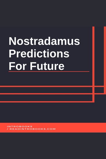 Nostradamus Predictions For Future - cover