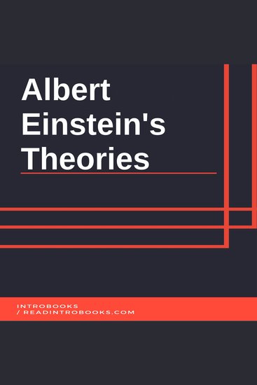 Albert Einstein's Theories - cover