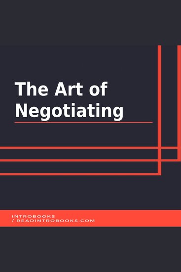 The Art of Negotiating - cover