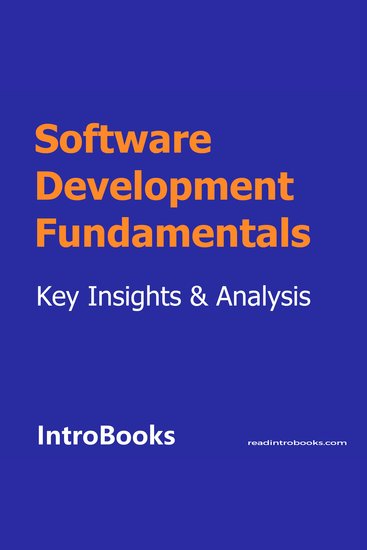 Software Development Fundamentals - cover