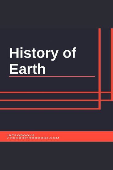 History of Earth - cover