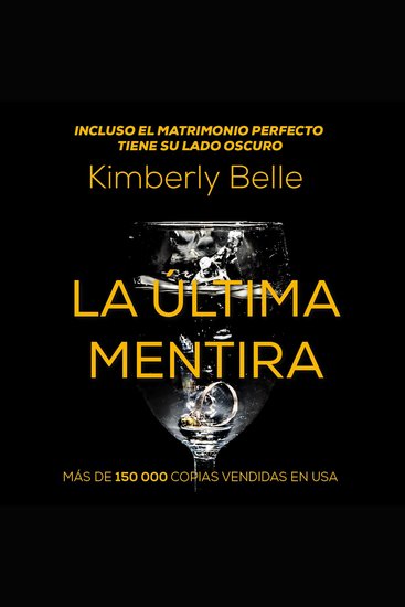 La última mentira - cover