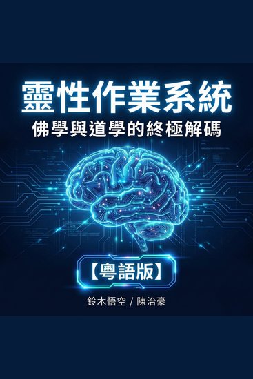 靈性作業系統：佛學與道學的終極解碼粵語版 - 一場關於意識升級、宇宙連接與生命實相的科技革命 - cover
