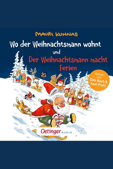 Wo der Weihnachtsmann wohnt und Der Weihnachtsmann macht Ferien - cover
