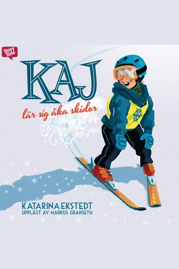 Kaj lär sig åka skidor - cover