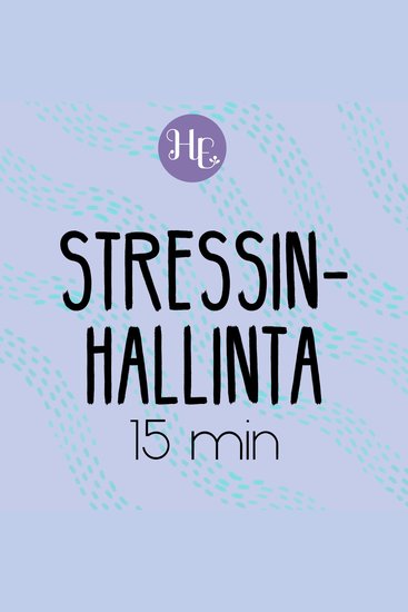 Stressinhallintameditaatio 15 min - cover