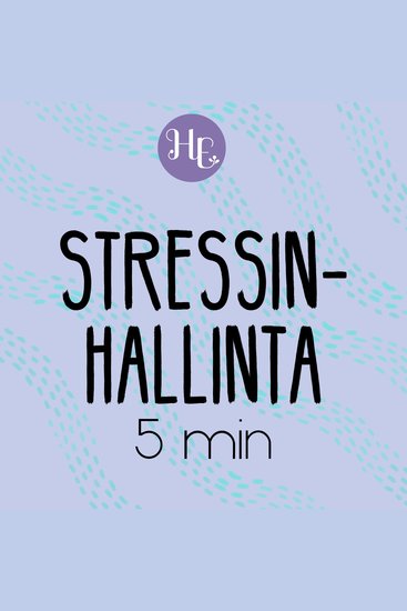 Stressinhallintameditaatio 5 min - cover