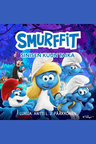Smurffit: Sinisen kuun taika - cover