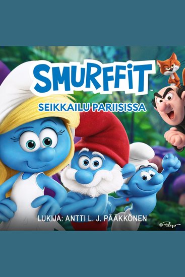 Smurffit: Seikkailu Pariisissa - cover