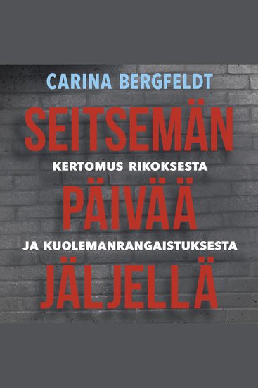 Seitsemän päivää jäljellä - cover