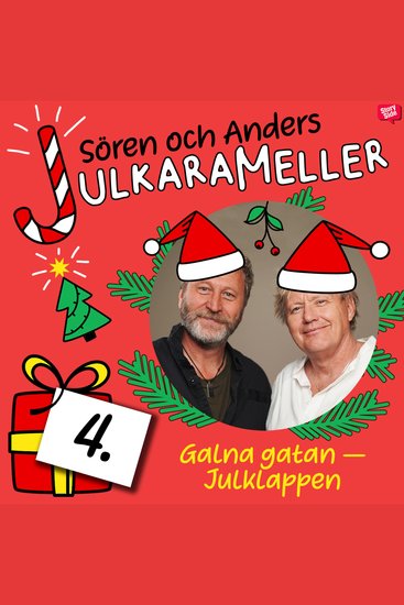 Galna gatan - Julklappen - cover