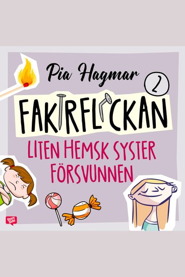 Liten hemsk syster försvunnen - cover