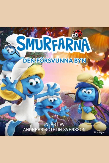 Smurfarna: Den försvunna byn - cover